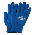 Royal Blue Knit Freezer Gloves